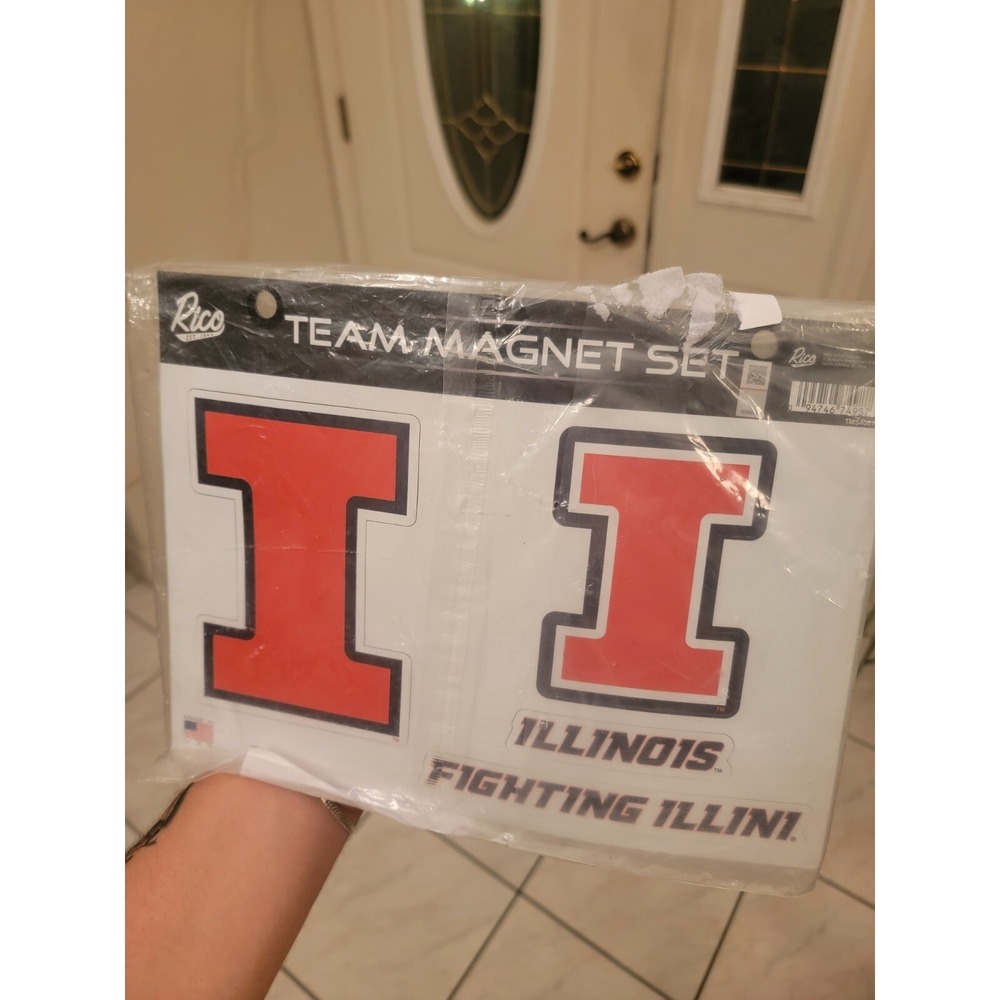 Rico Industries NCAA Unisex-Adult Die Cut‎ Team Magnet Set Sheet